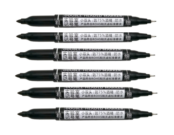 防酒精记号笔（超耐用） LAB MARKER (Alcohol-Resistant, Black)