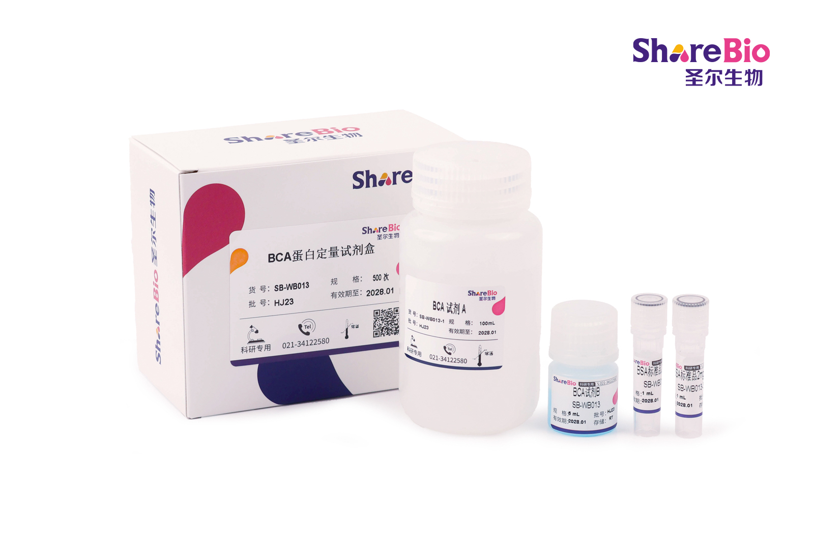 BCA蛋白定量试剂盒 BCA Protein Assay Kit
